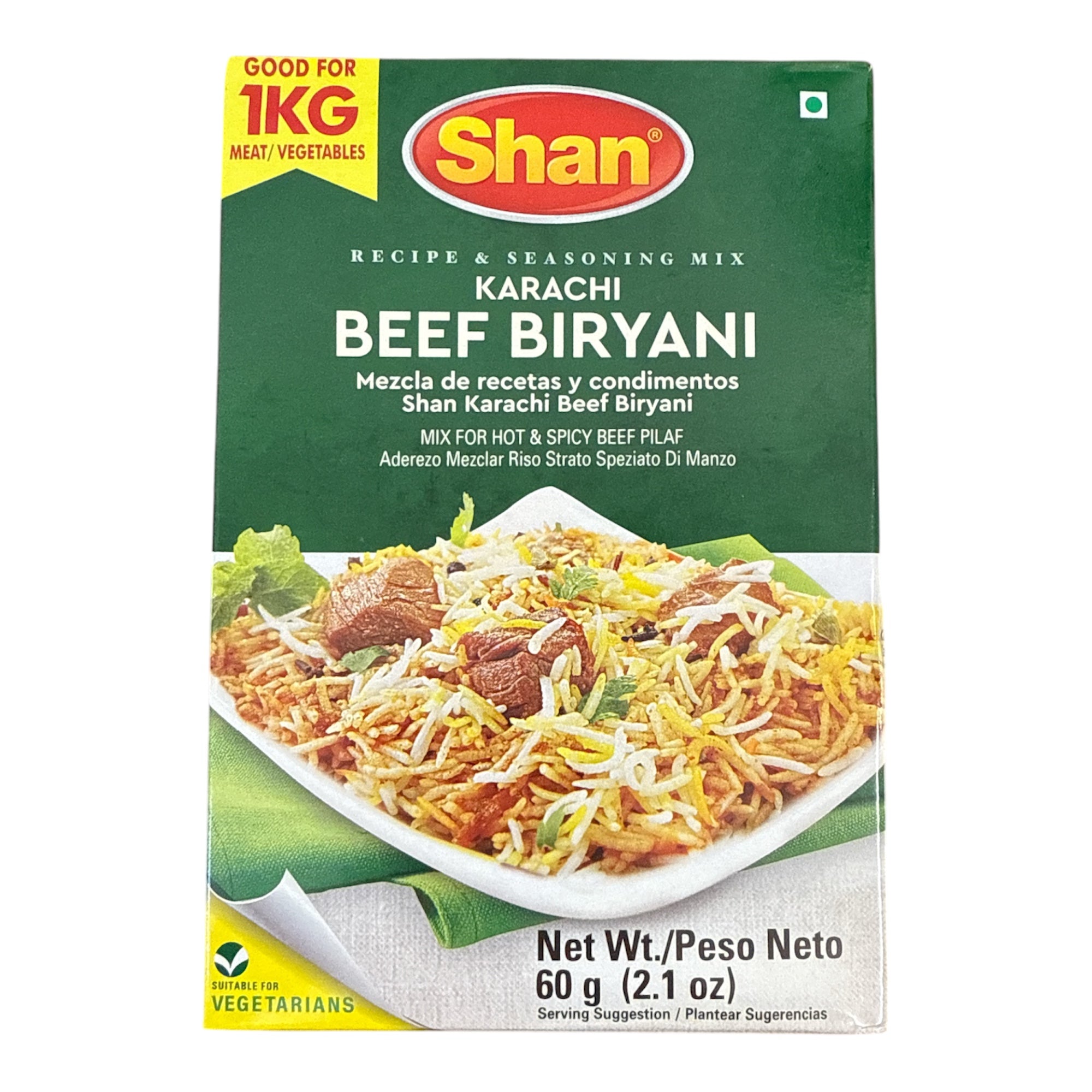 Shan Karachi Beef Biryani Mix 60 Gm