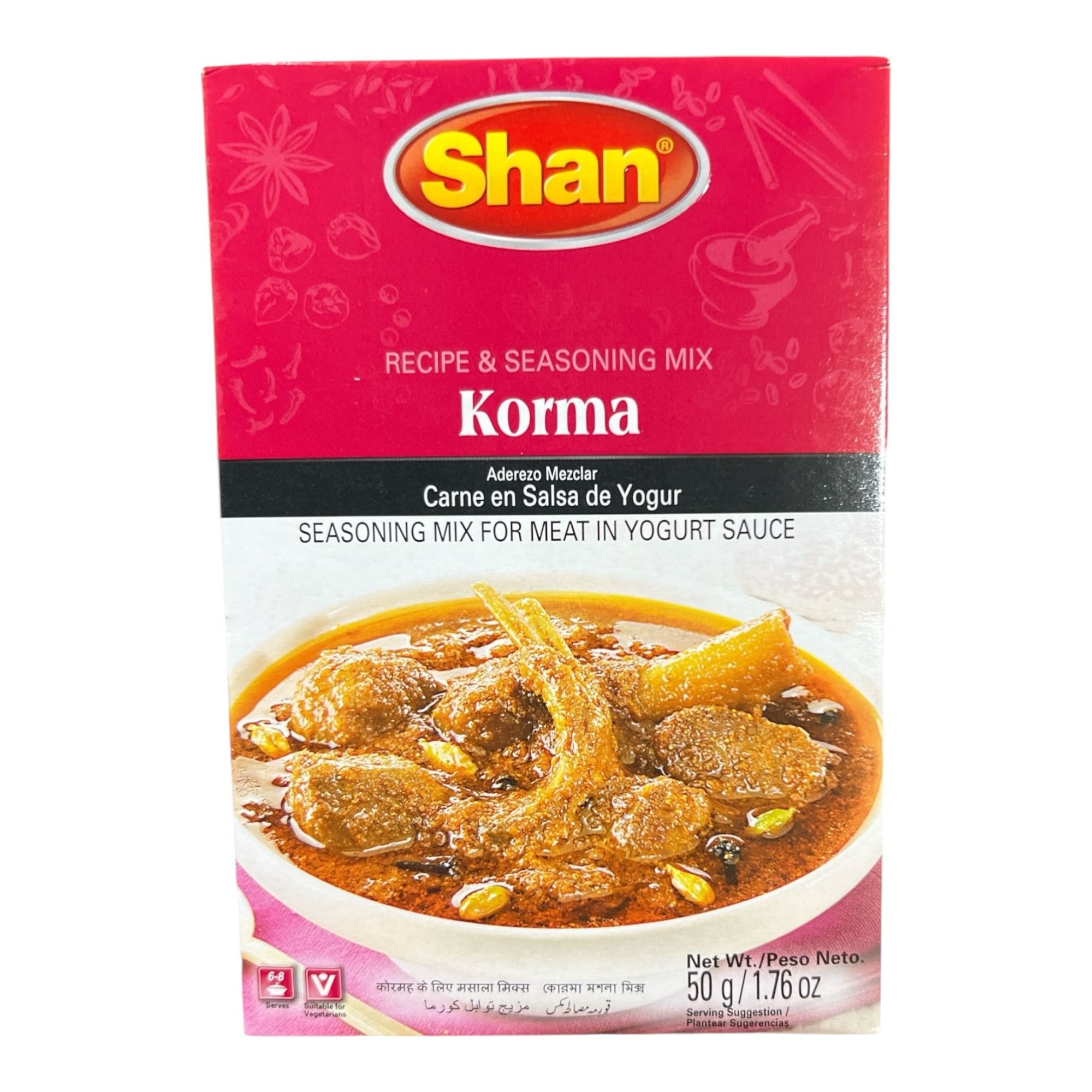Shan Korma Masala Seasoning Mix 50 Gm