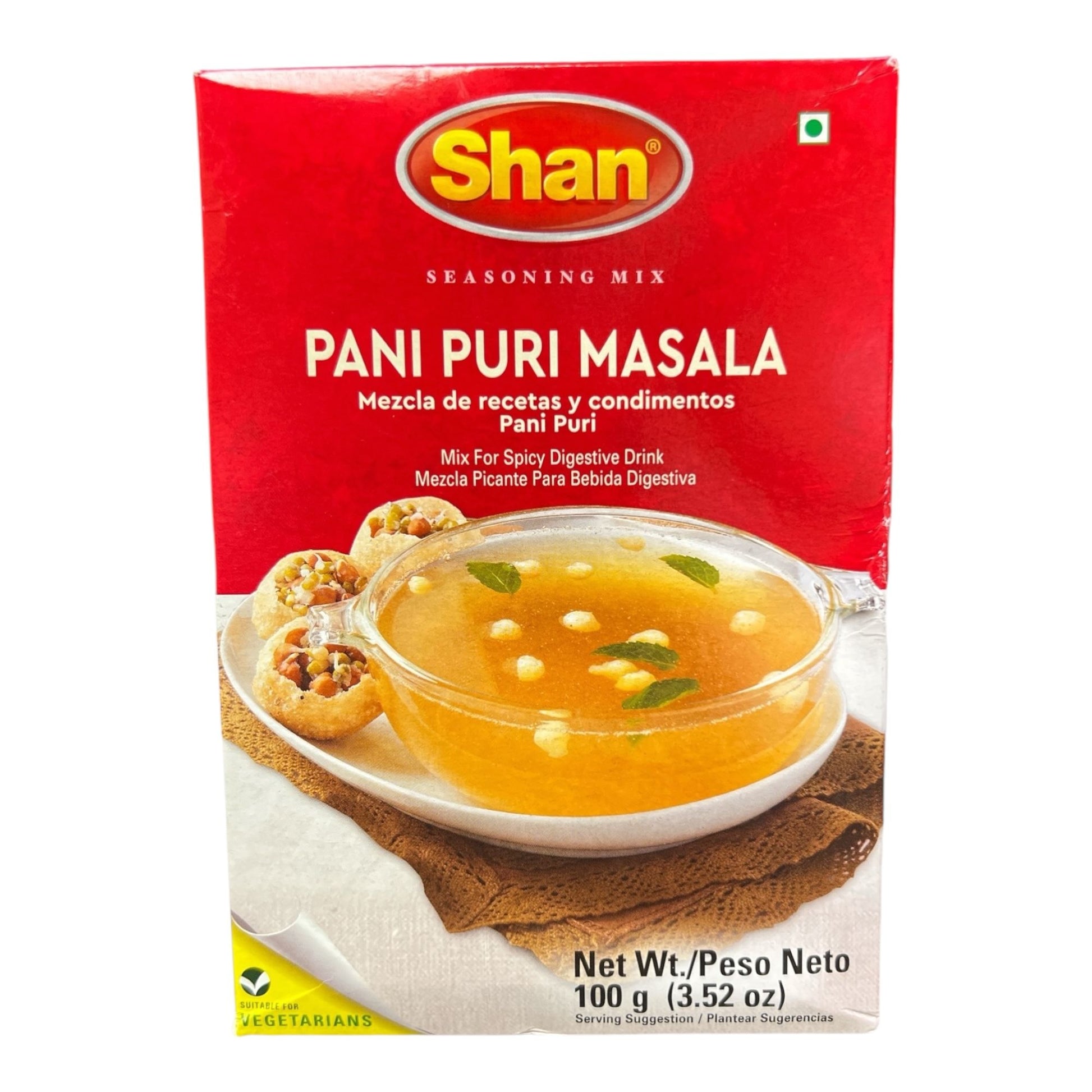 Shan Pani Puri Seasoning Mix 100 Gm