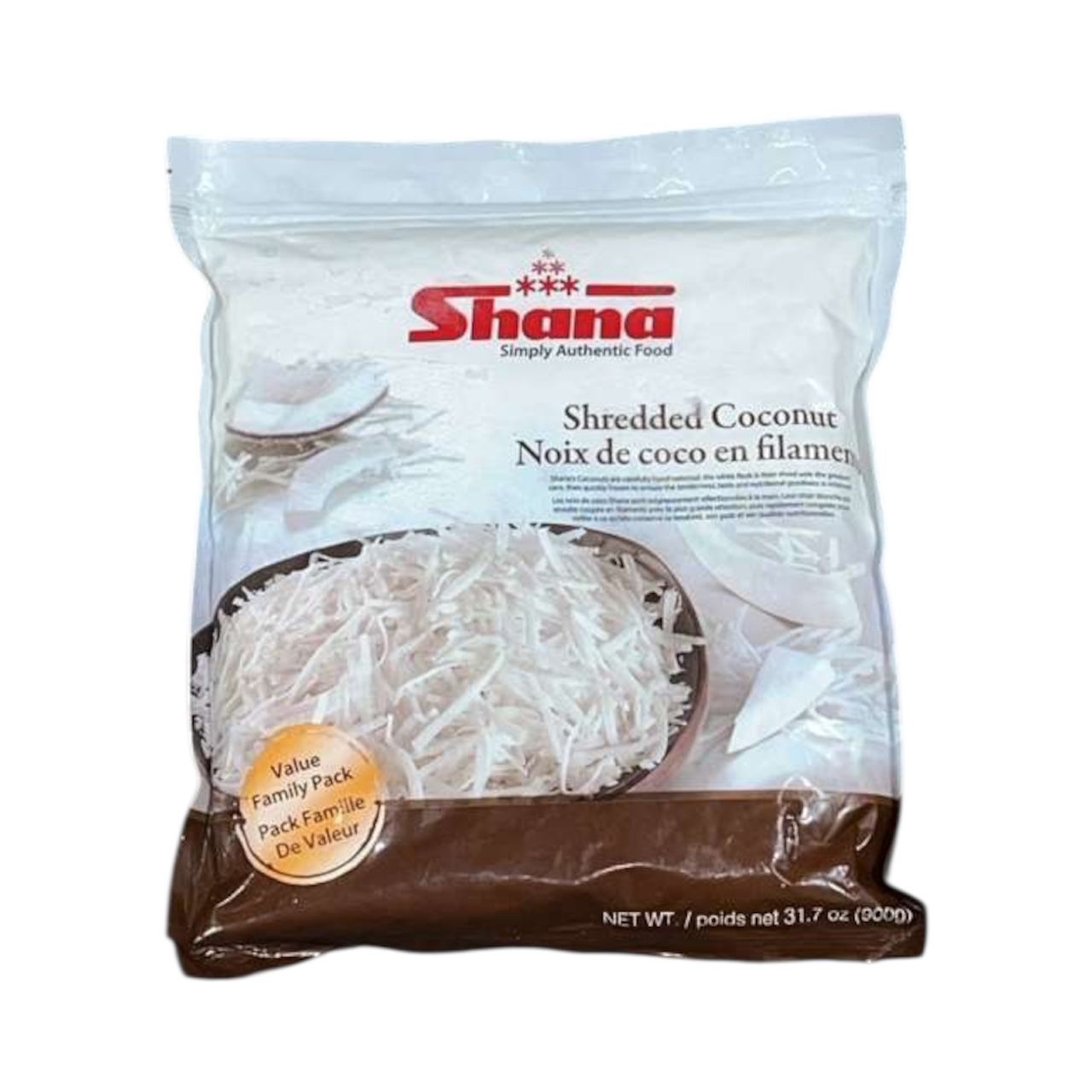 Shana Shredded Coconut 900 Gm