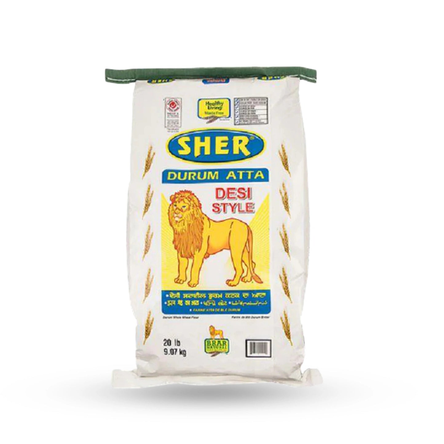 Sher Desi Style Atta 20 Lb