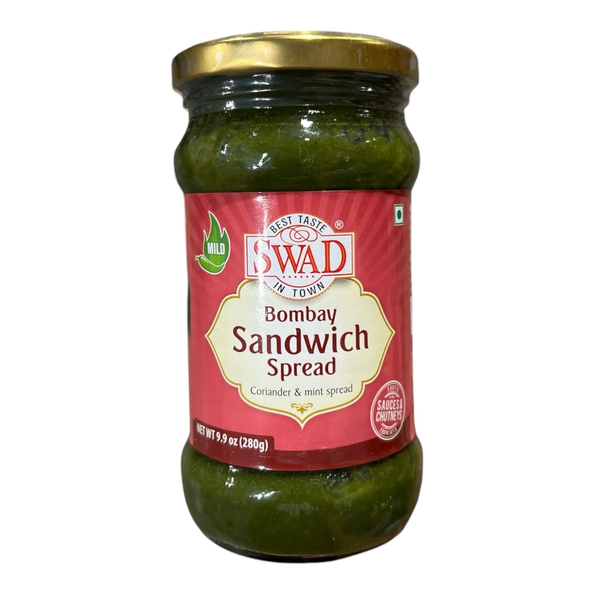 Swad Bombay Sandwich Spread Mild 280 Gm