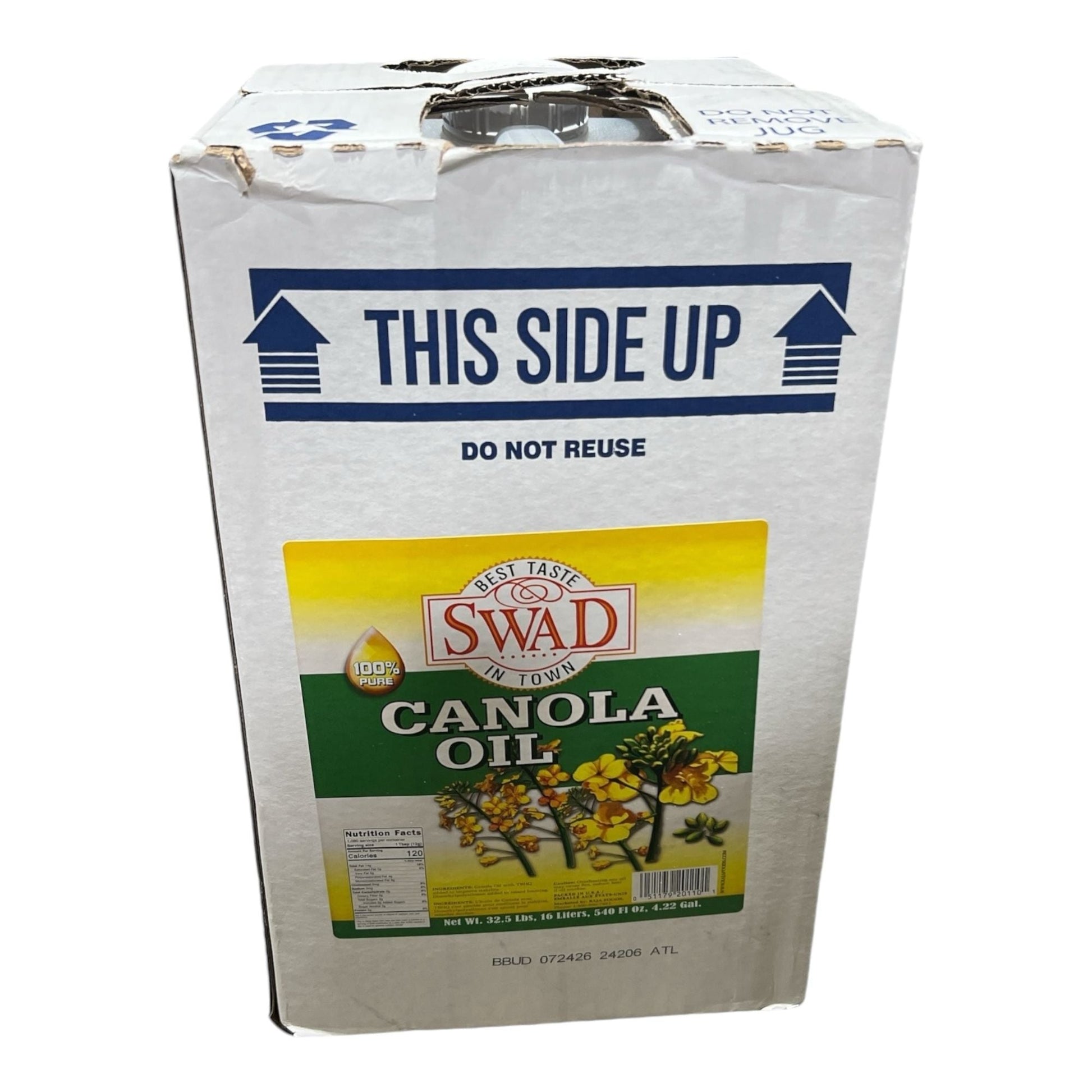 Swad Canola Oil 32.5 Lb