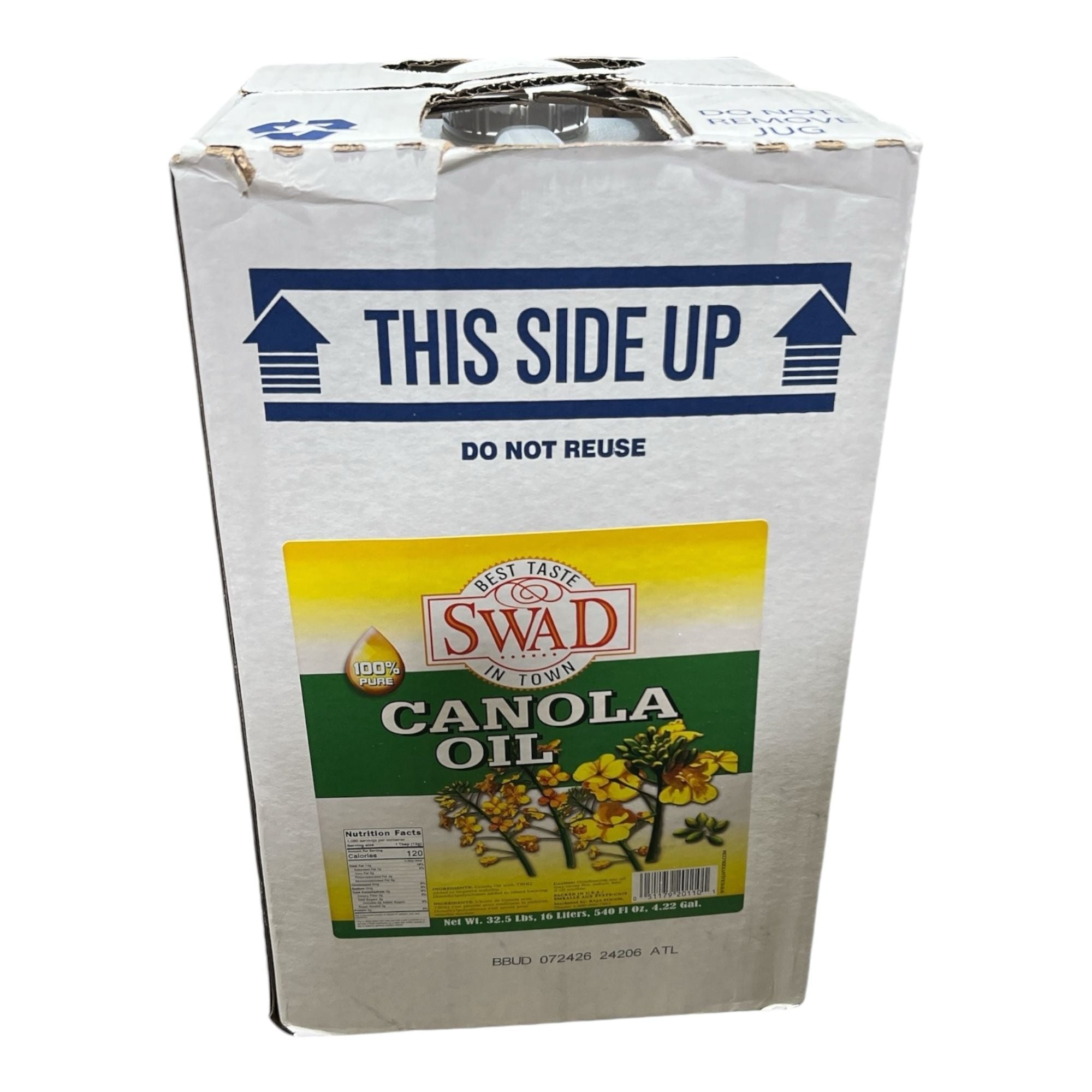Swad Canola Oil 32.5 Lb