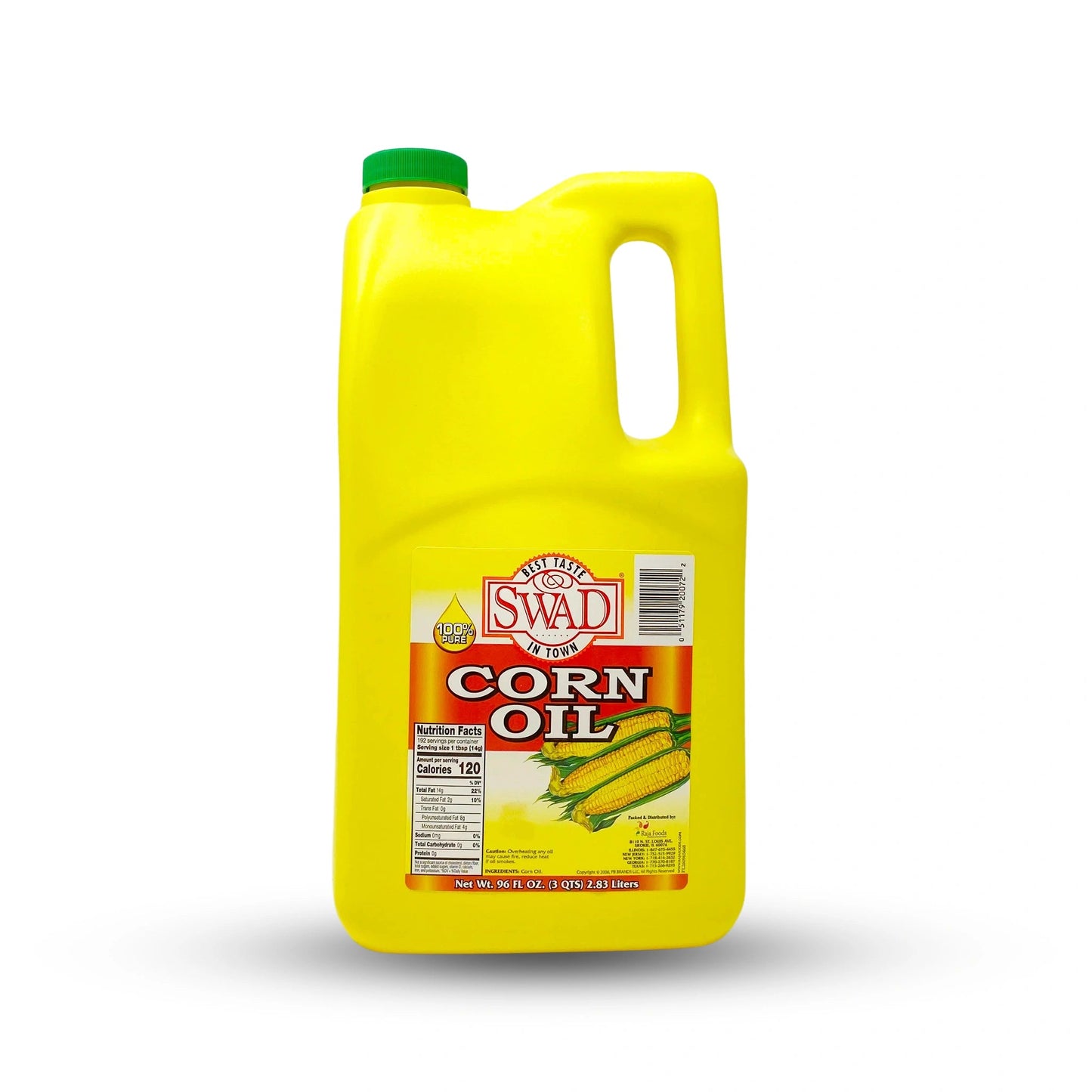 Swad Corn Oil 3 QTS (2.83L)