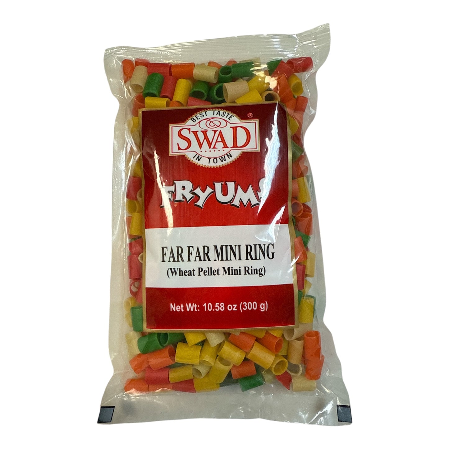 Swad Far Far Mini Ring Fryums 300 gm