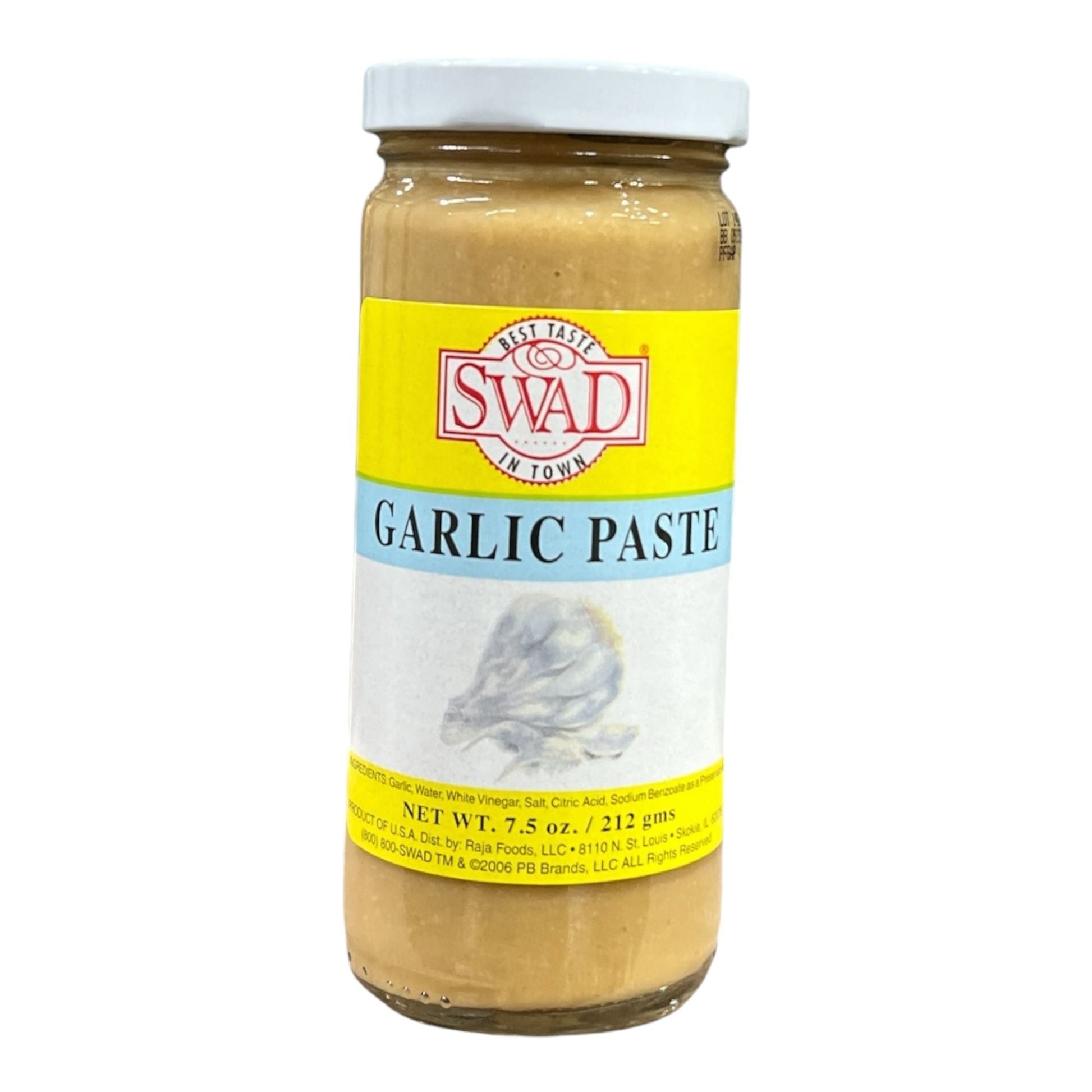 Swad Garlic Paste 7.5 Oz