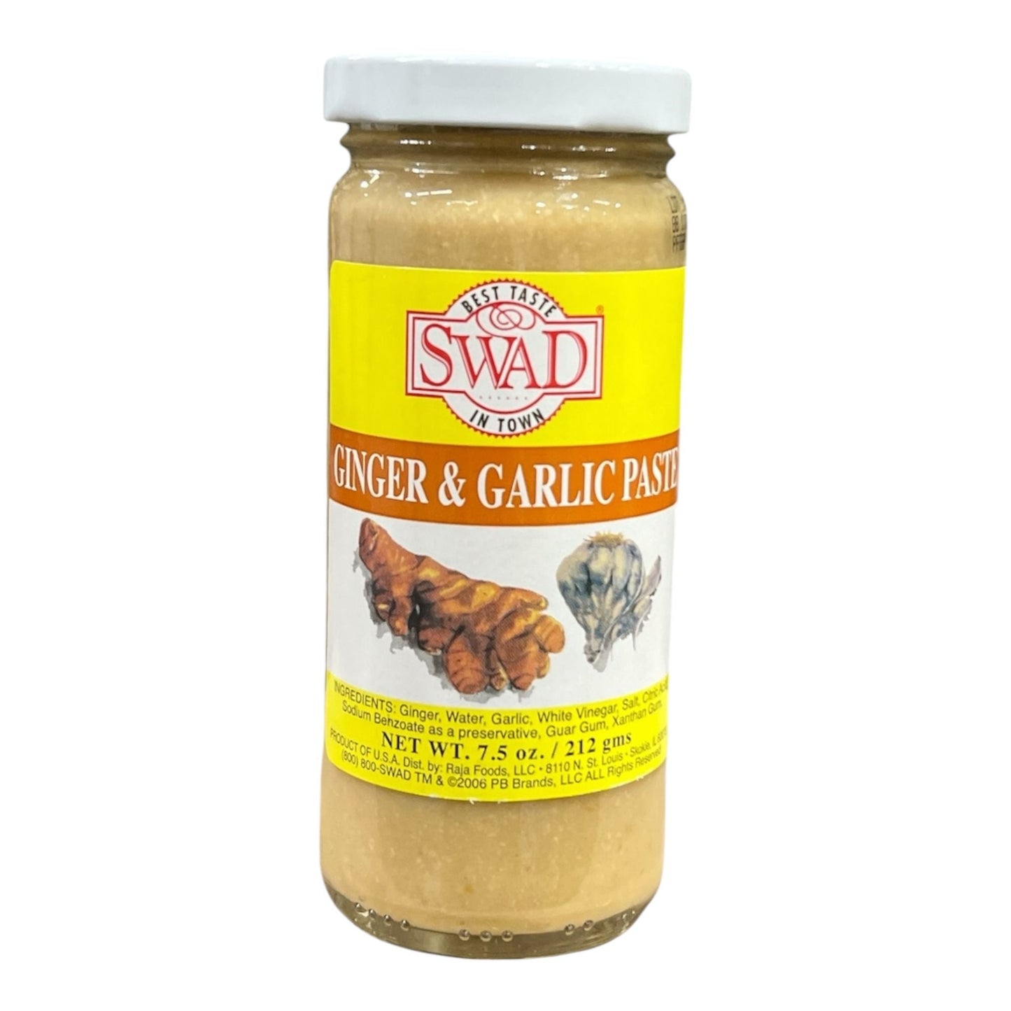 Swad Ginger Garlic Paste 7.5 Oz