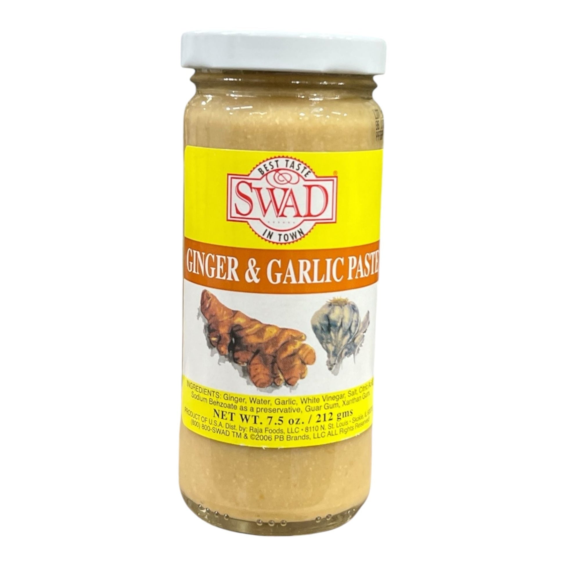 Swad Ginger Garlic Paste 7.5 Oz