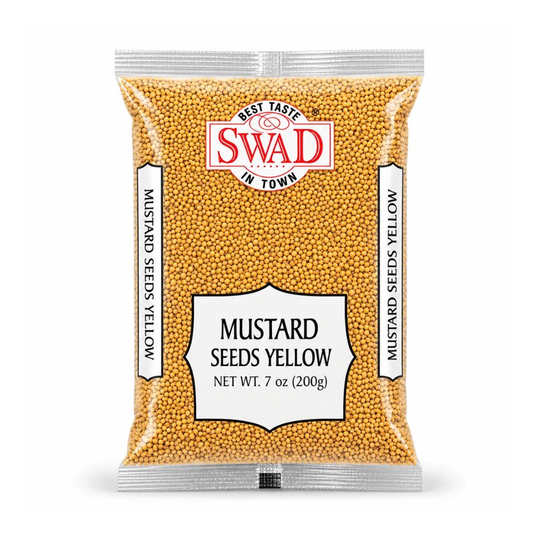 Swad Mustard Seeds Yellow 7 Oz