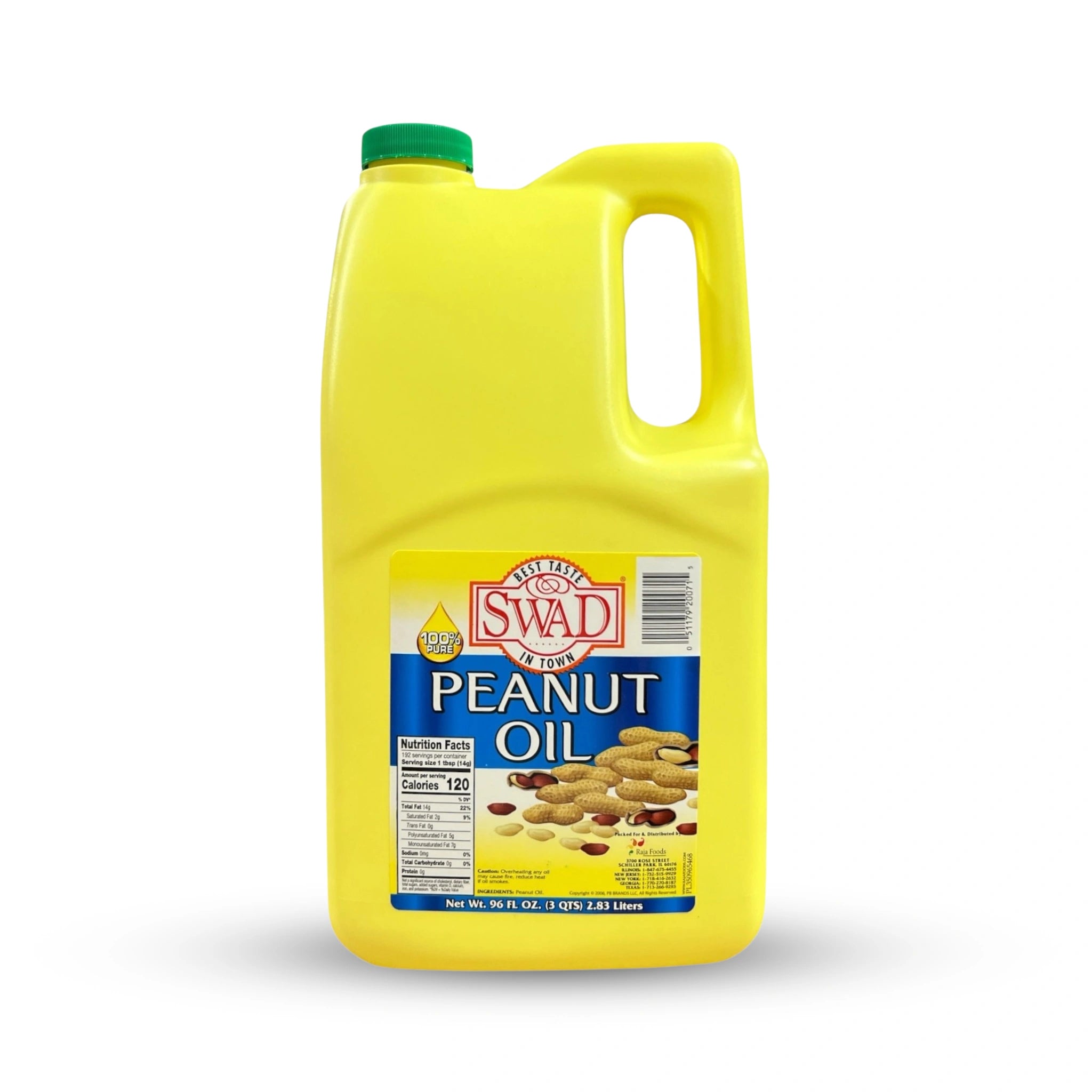 Swad Peanut Oil 3 QTS (2.83 L)