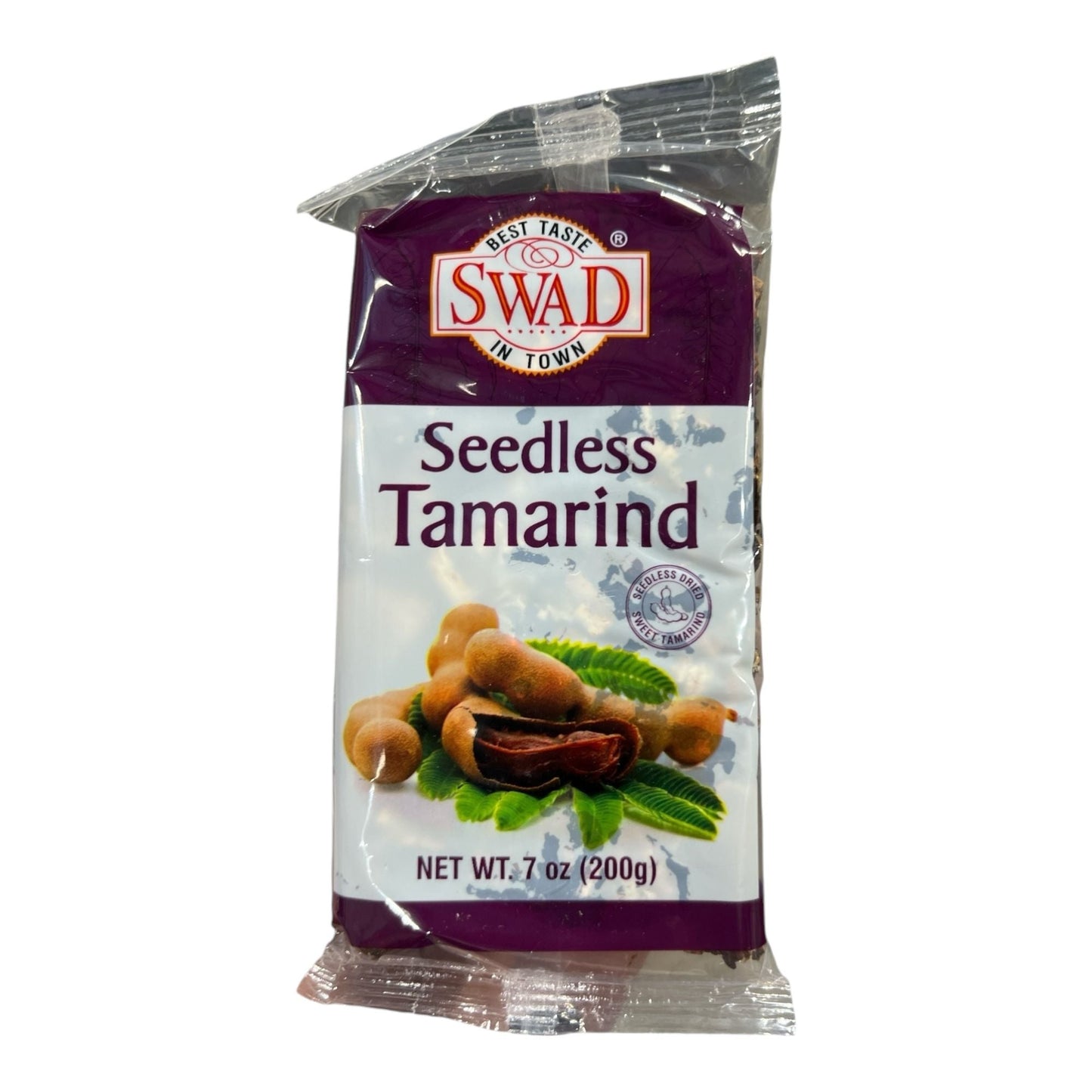 Swad Seedless Tamarind Slab 200 Gm