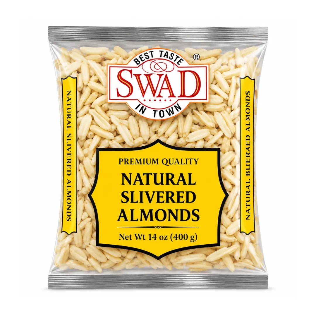 Swad Silvered Almonds 14 Oz