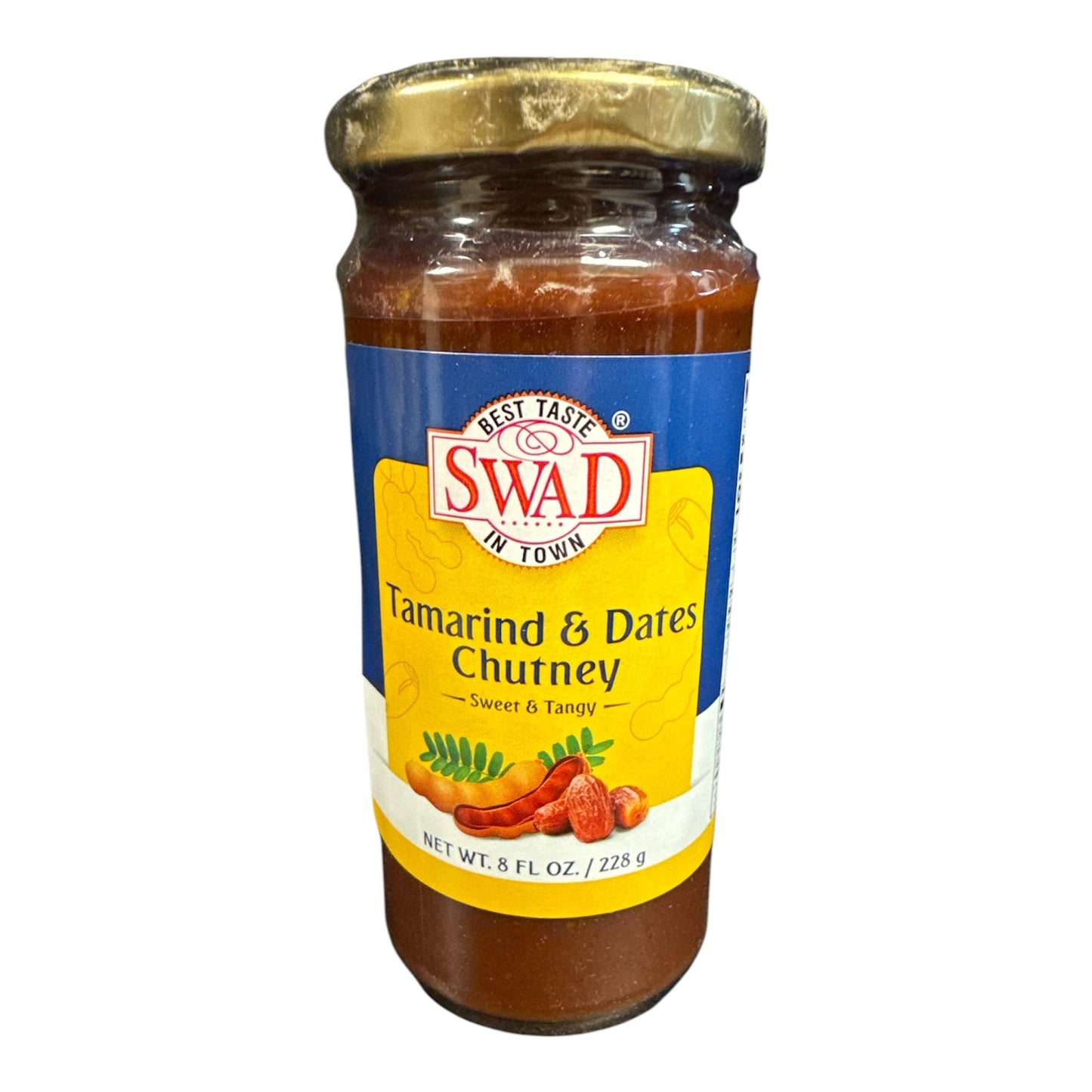 Swad Tamarind Dates Chutney 8 Oz