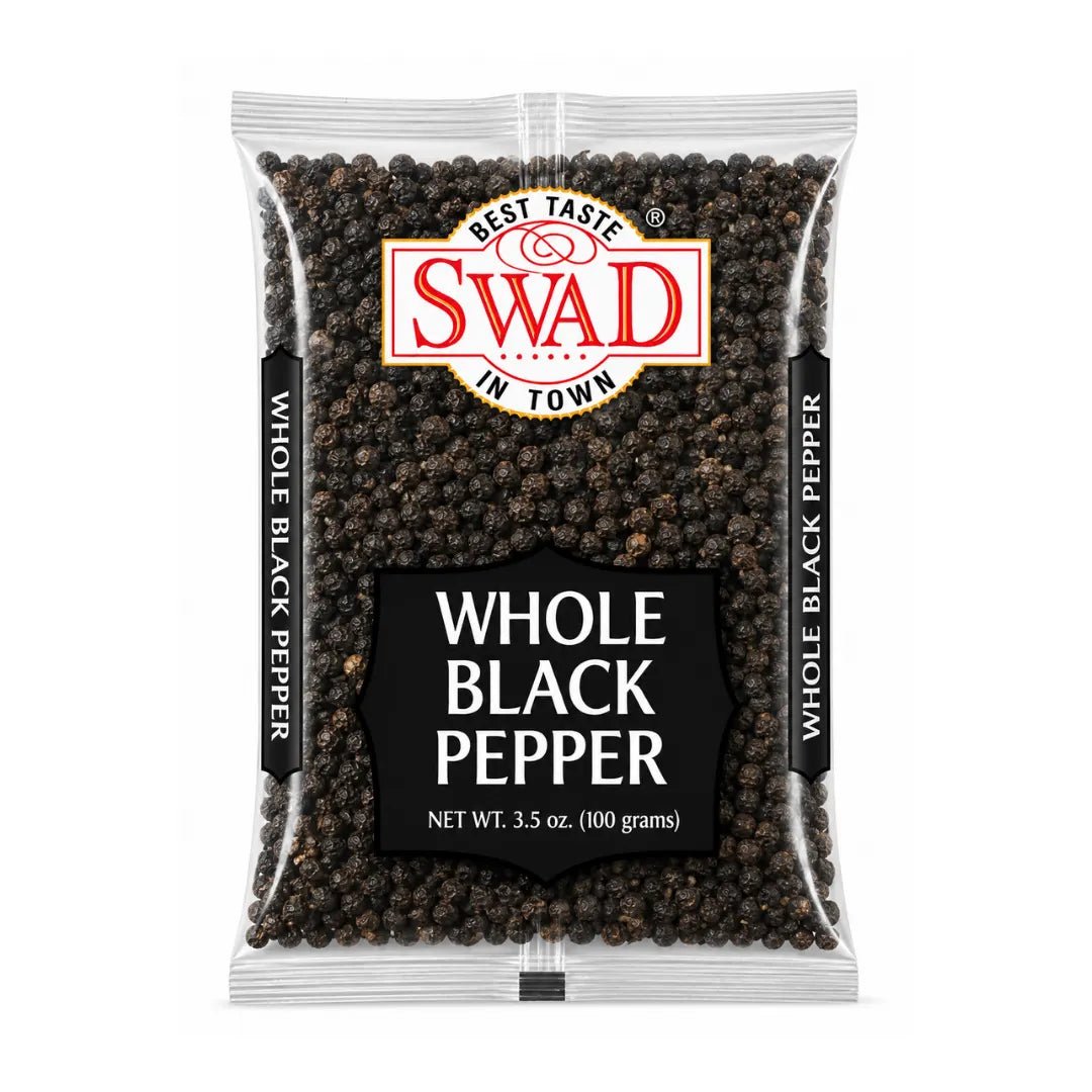 Swad Whole Black Pepper 3.5 Oz