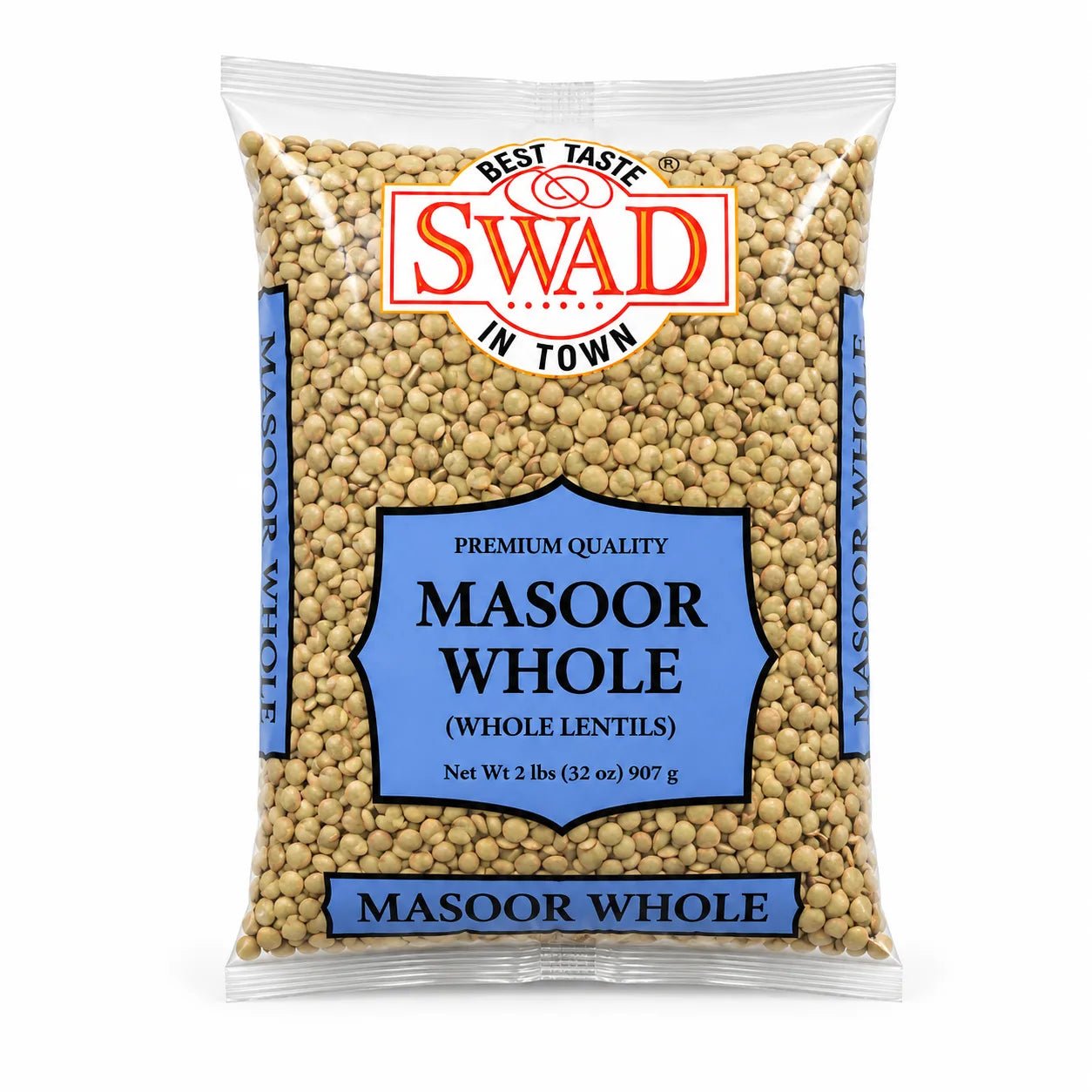 Swad Whole Masoor 2 Lb