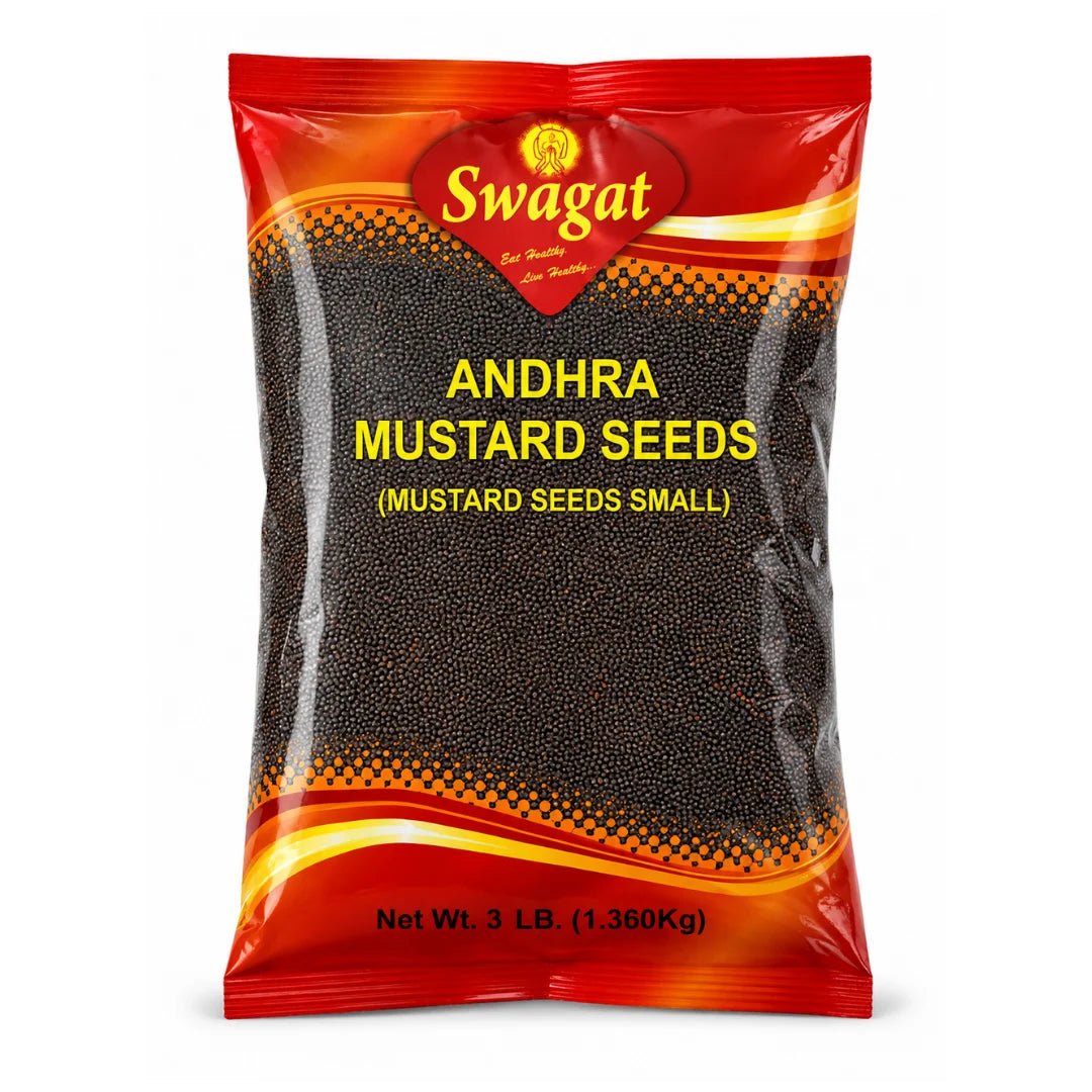 Swagat Andhra Mustard Seeds (small) 3 LB