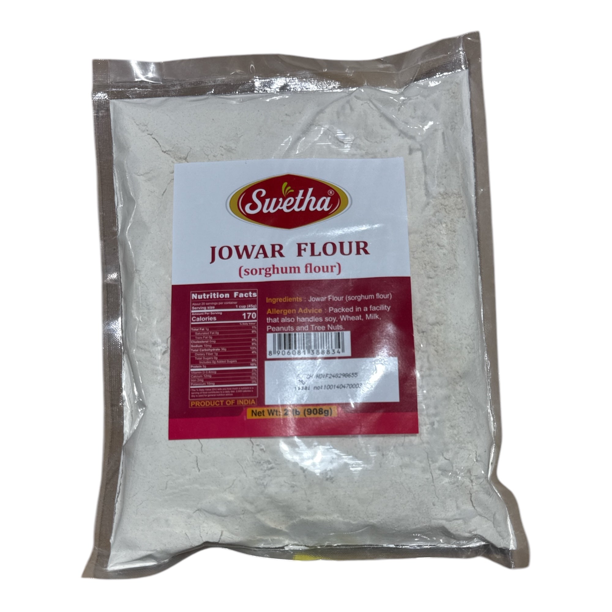 Swetha Jowar Flour 2 LB