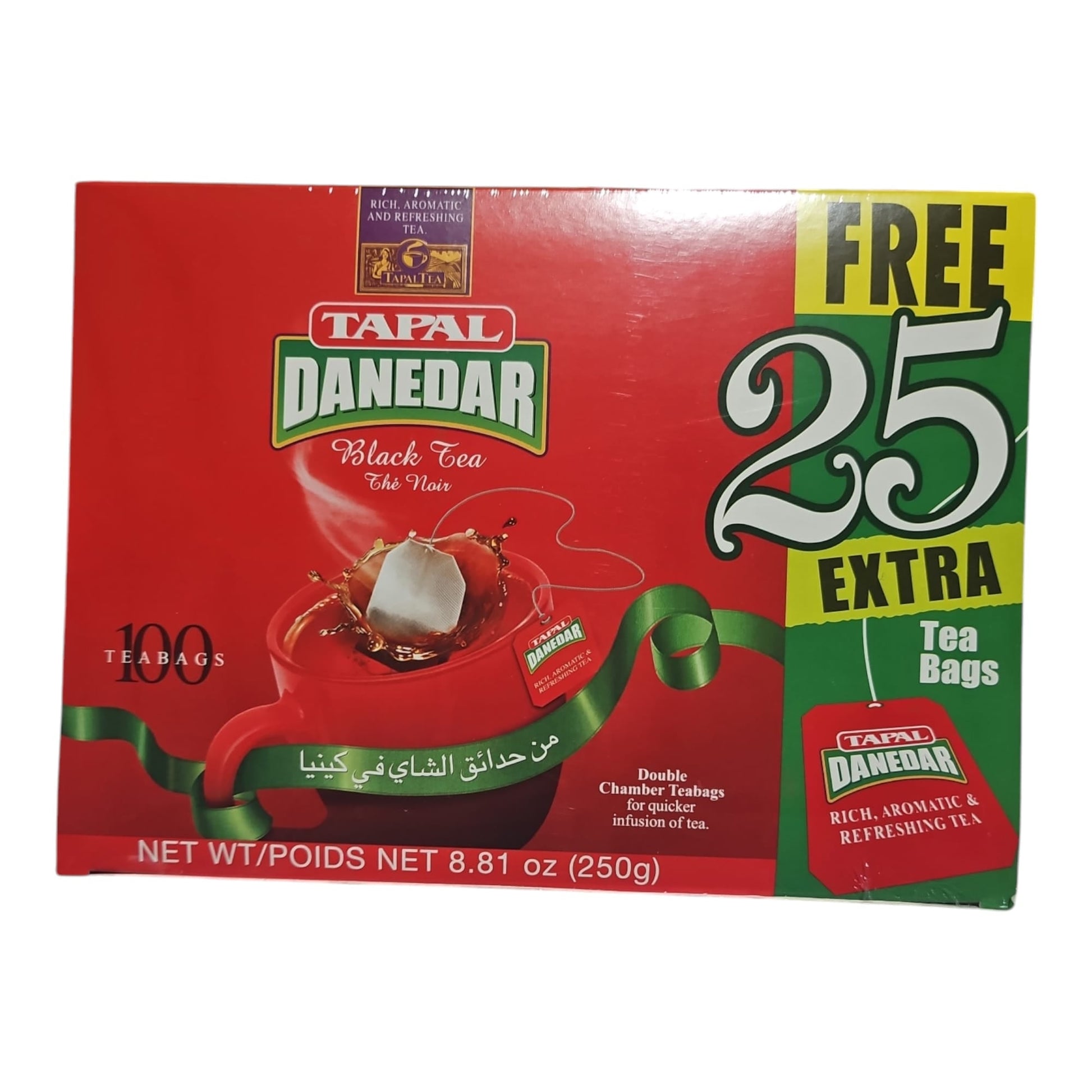 Tapal Danedar Black Tea Bags (Pack of 100)