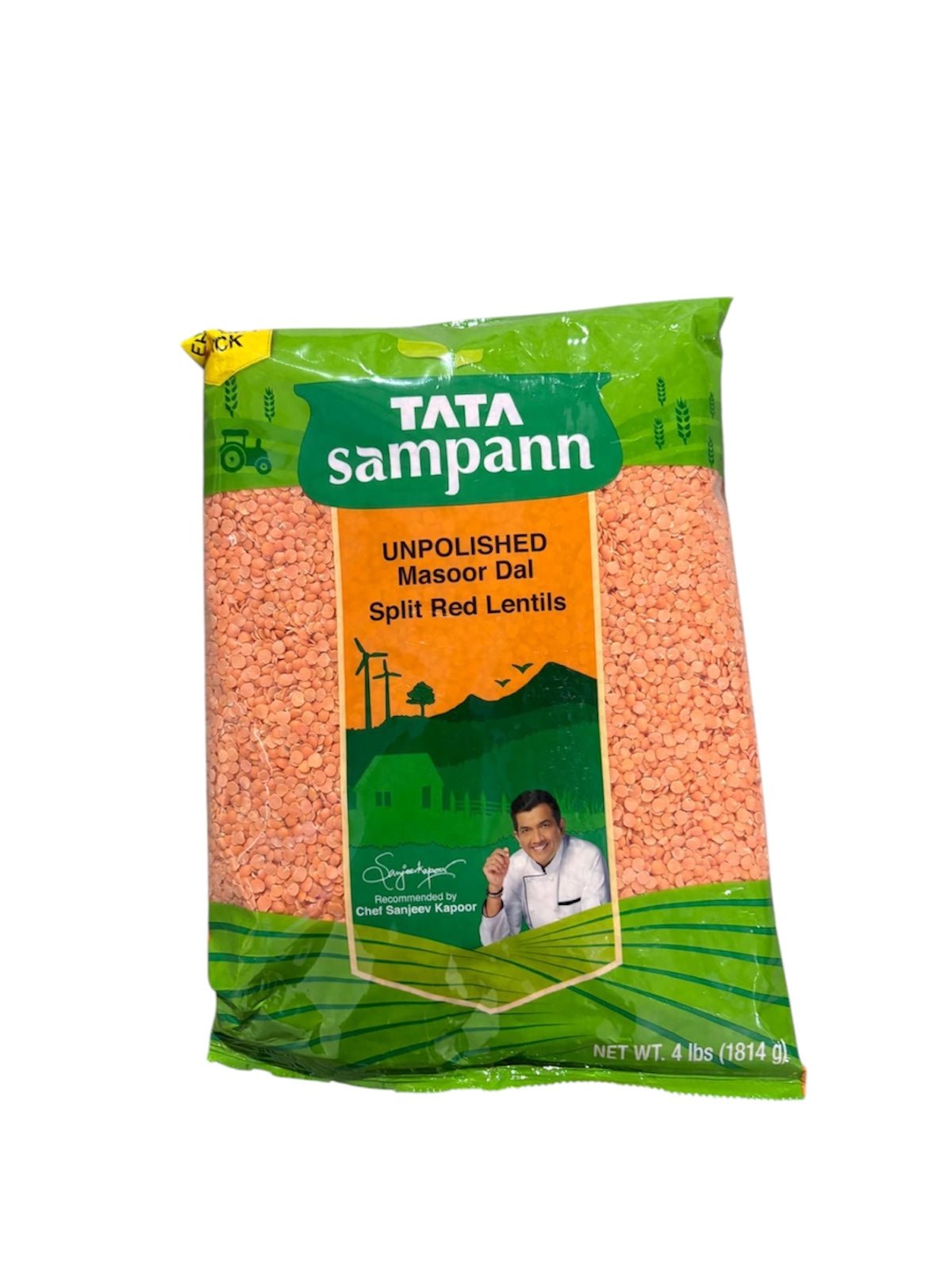 Tata Sampaan Masoor Dal 4 LB