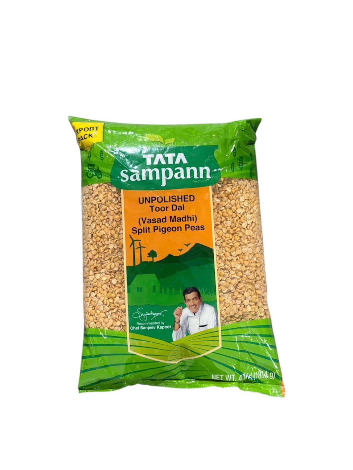 Tata Sampaan Toor Dal (Vasad Madhi) 4 LB