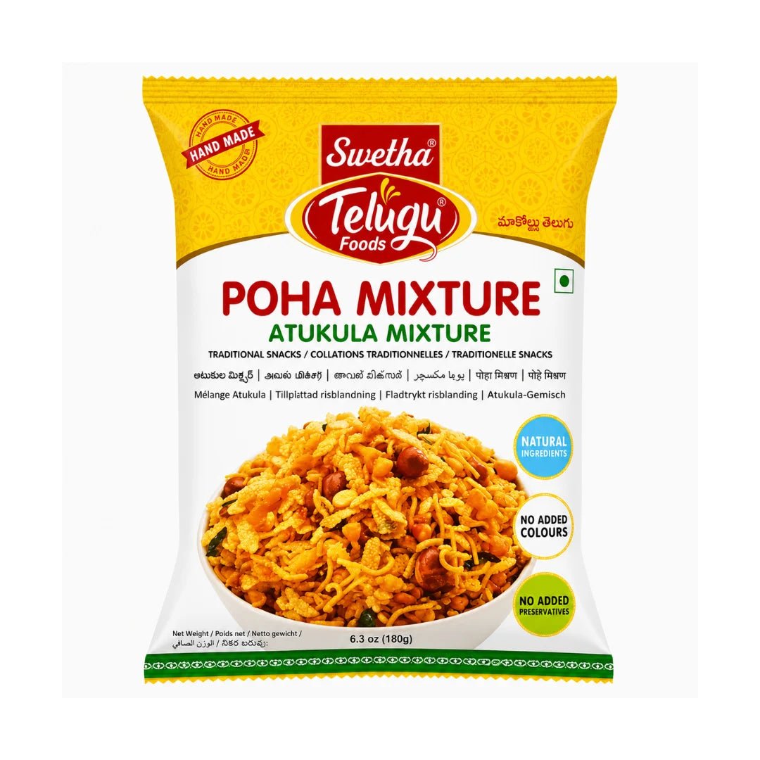 Telugu Foods Atukula Poha Mixture 170 Gm