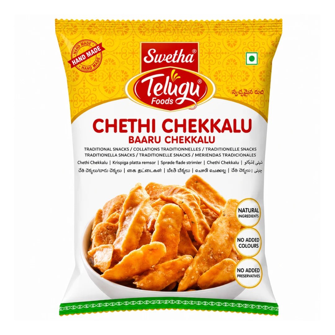 Telugu Foods Cheti Chekkalu 170 Gm