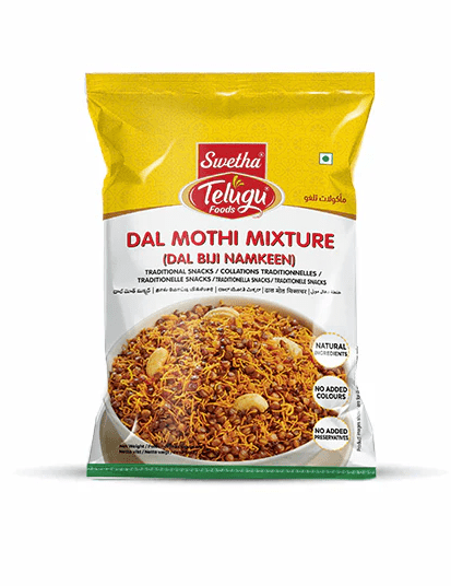 Telugu Foods Dal Moth Mixture 170 Gm