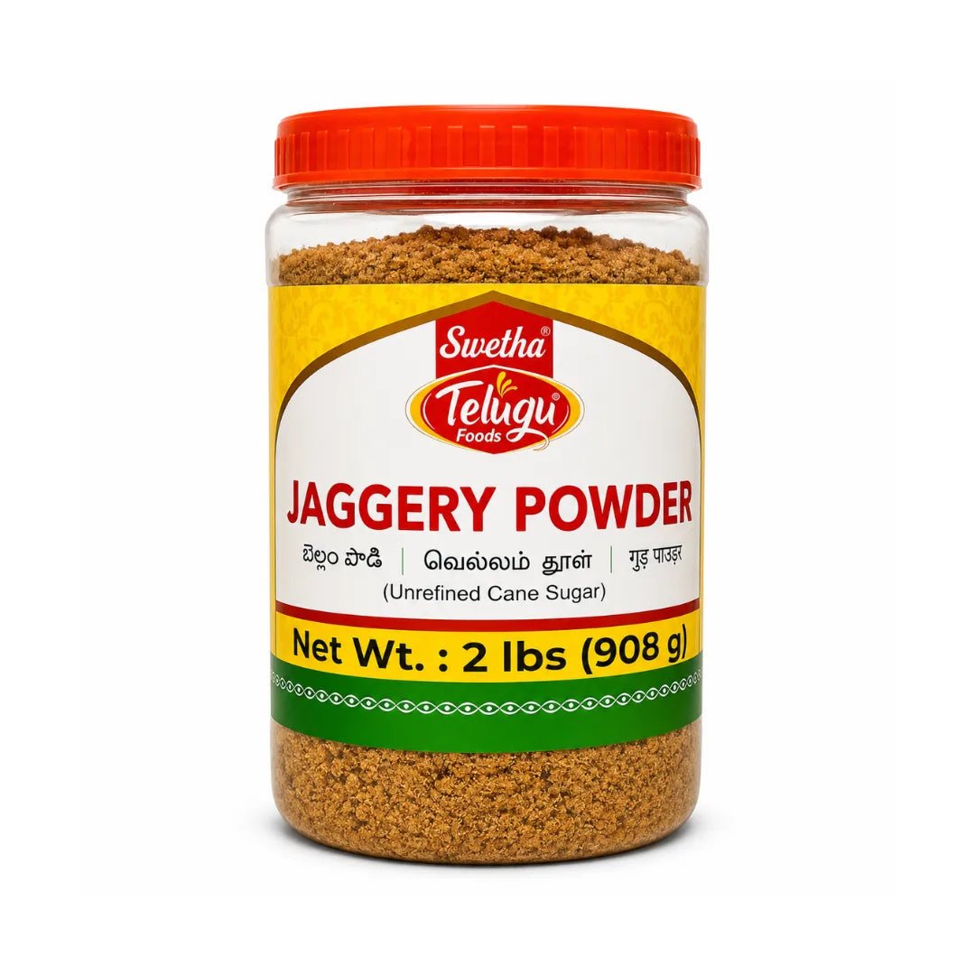 Telugu Foods Jaggery Powder Jar 2 LB