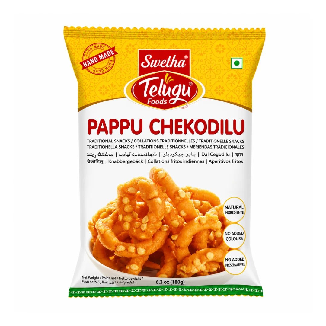 Telugu Foods Pappu Chekodilu 150 GM