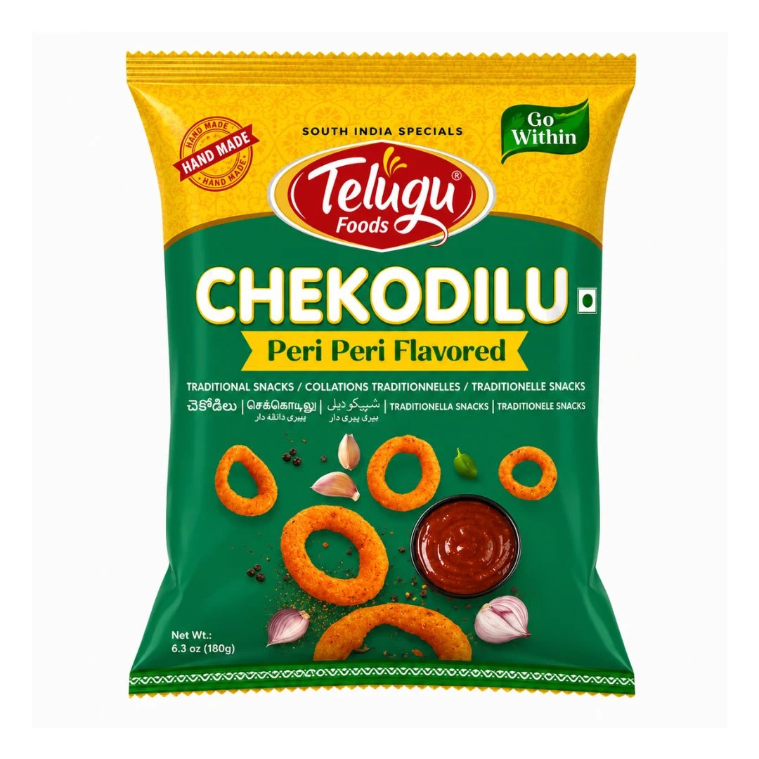 Telugu Foods Peri Peri Chekodi 170 gm
