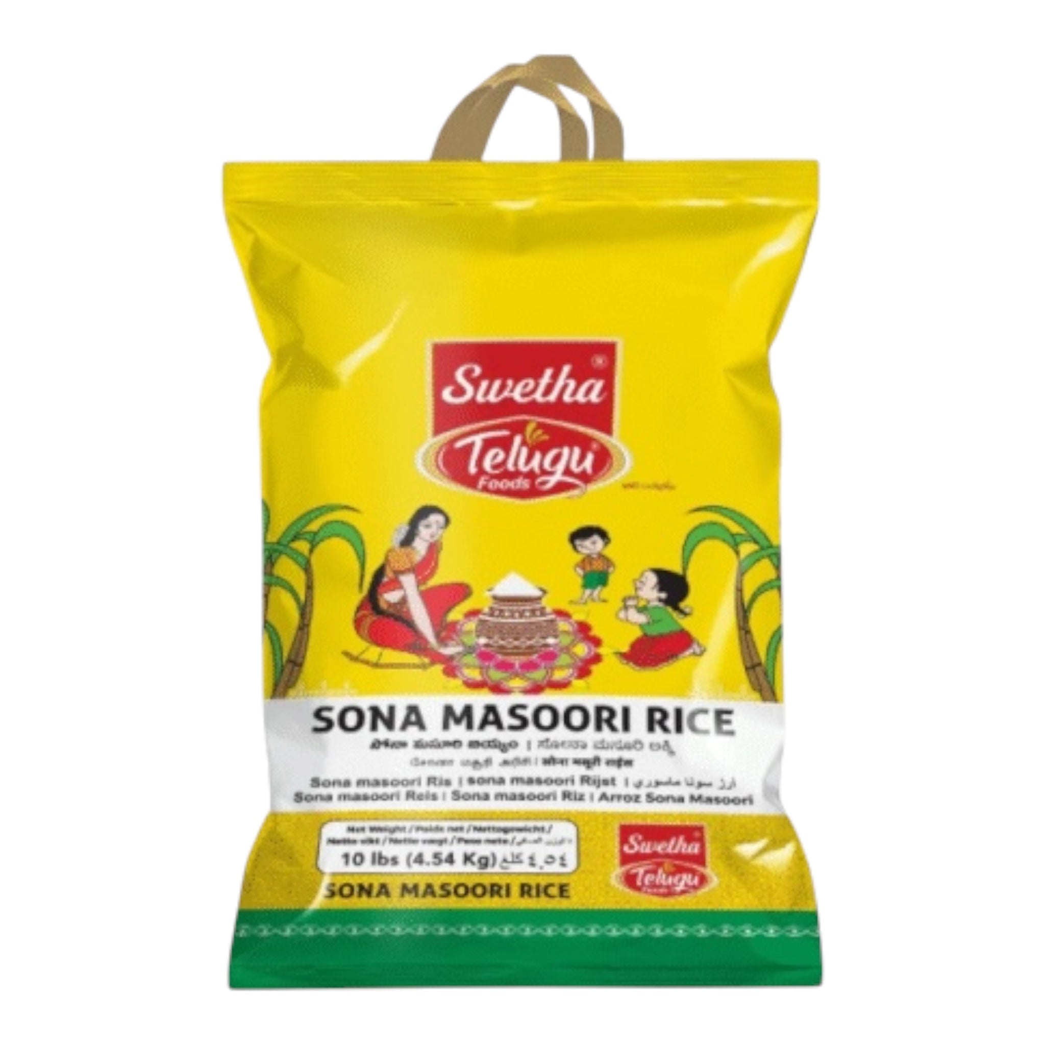 Telugu Foods Sona Masuri Rice 10 LB