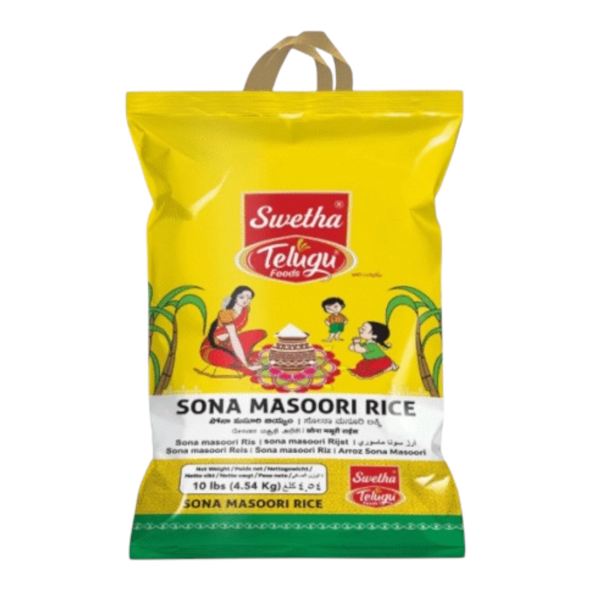 Telugu Foods Sona Masuri Rice 10 LB