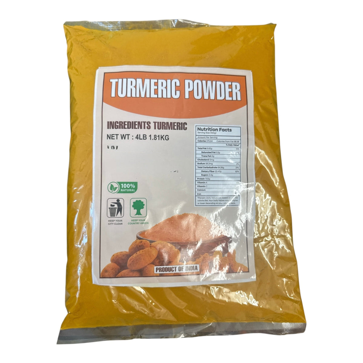 Turmeric Mandi Turmeric Powder 4 LB
