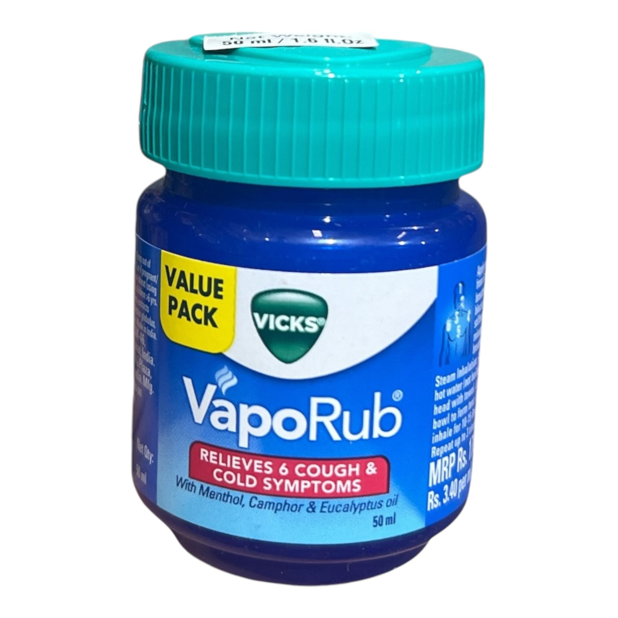 Vicks Vaporub Balm 25 ML, 50 ML