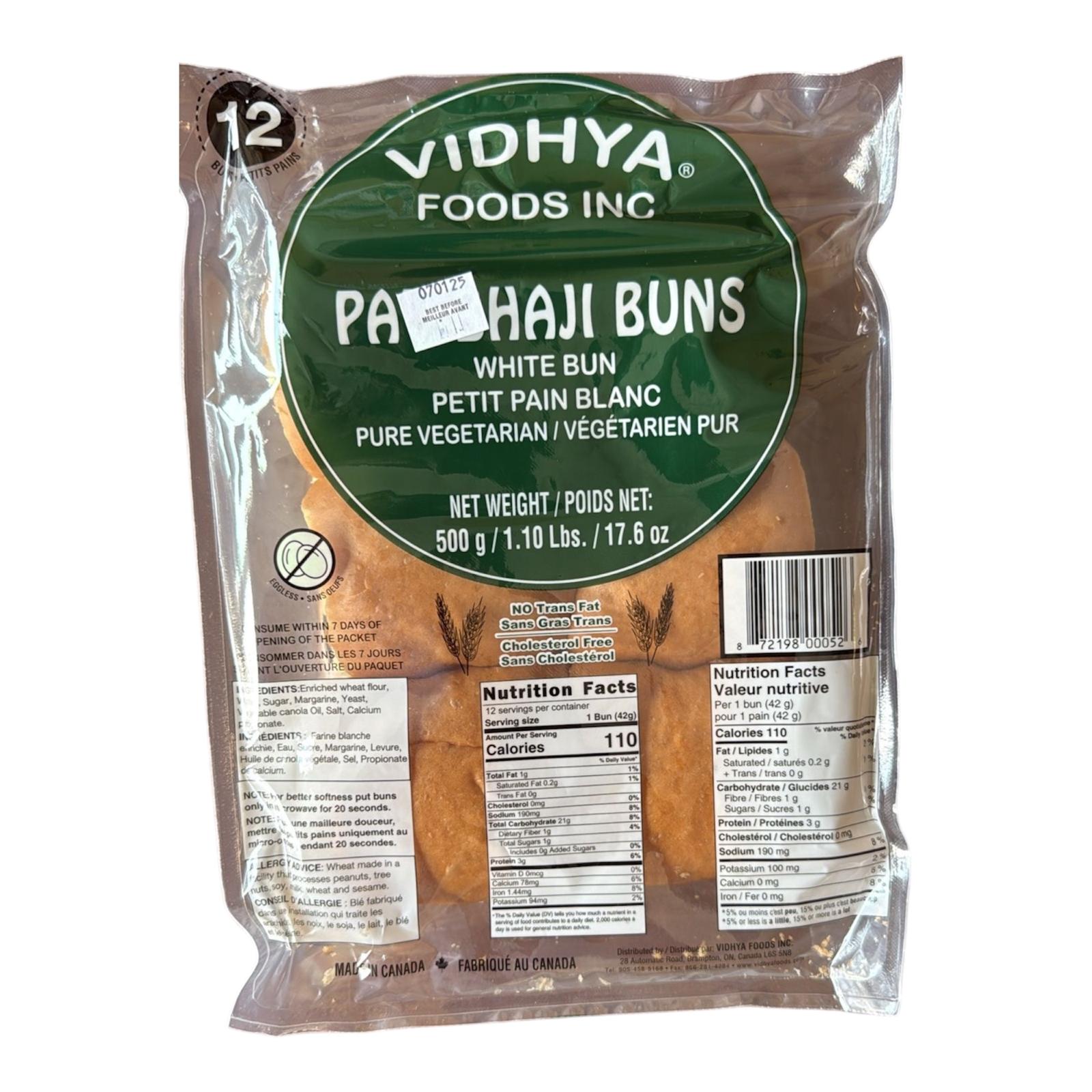 Vidhya Pav Bhaji Buns 500 Gm