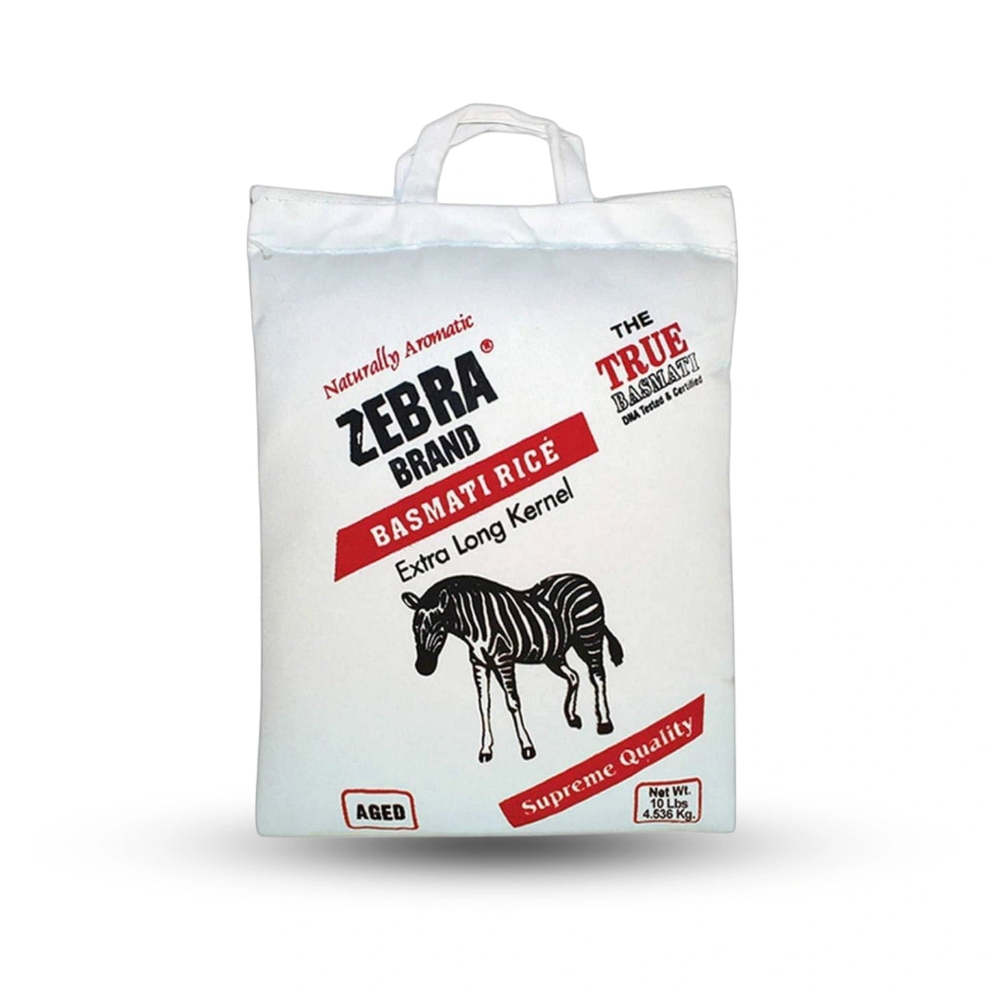 Zebra Basmati Rice 10 Lb