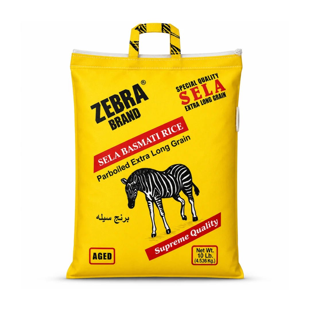 Zebra Sela Basmati Rice 10 Lb