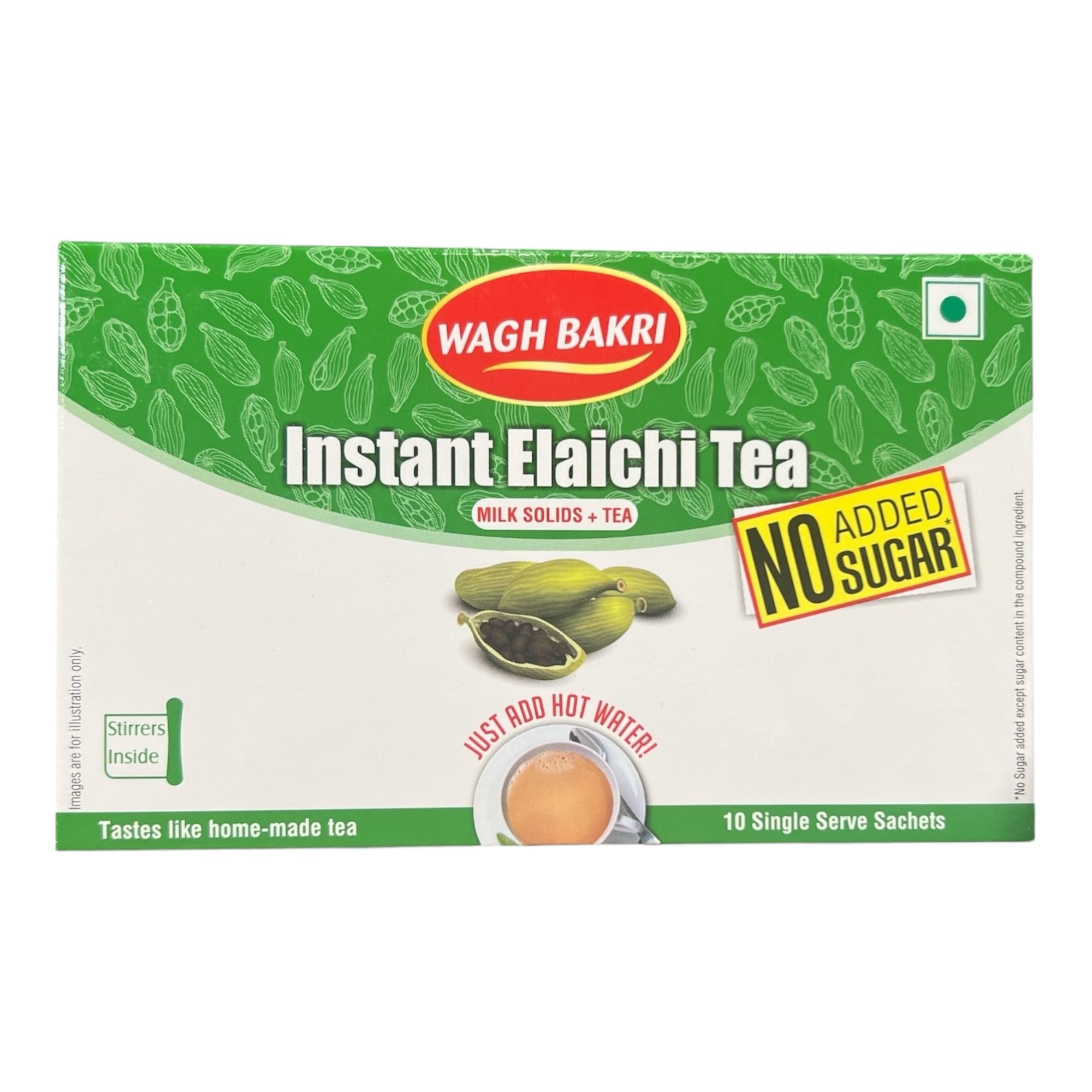 Wagh Bakri NO Added sugar Elaichi Tea Premix 8 GM