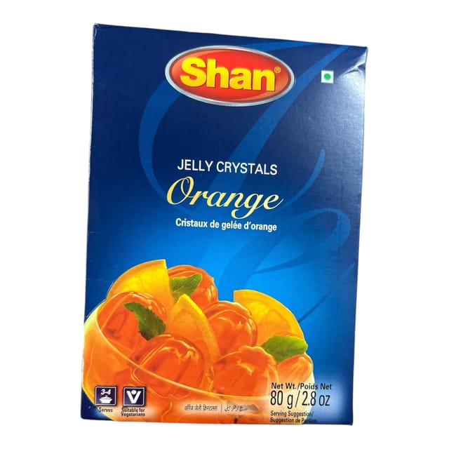 Shan Orange Jelly Crystals 80 GM