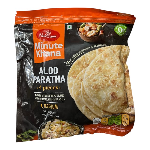 Haldiram Frozen Aloo Paratha (400GM) 4 PCS