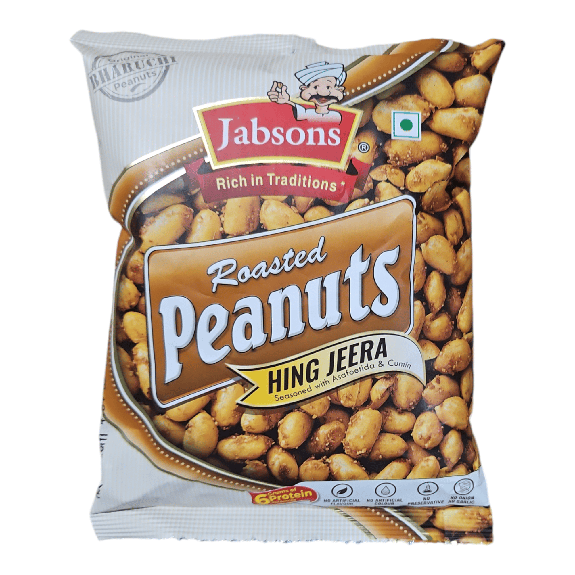 Jabsons  Roasted Peanut Hing Jeera 140 GM