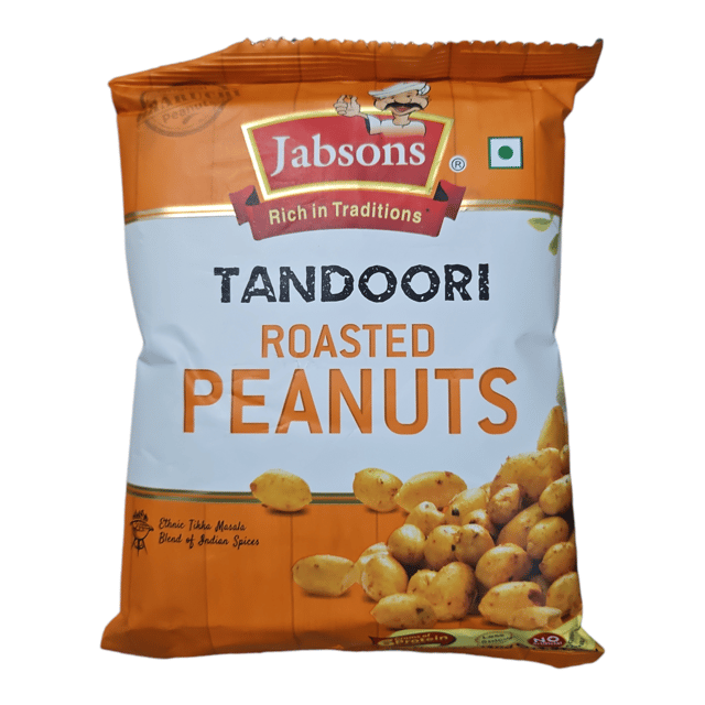 Jabsons Roasted Peanuts Tandoori 140 GM