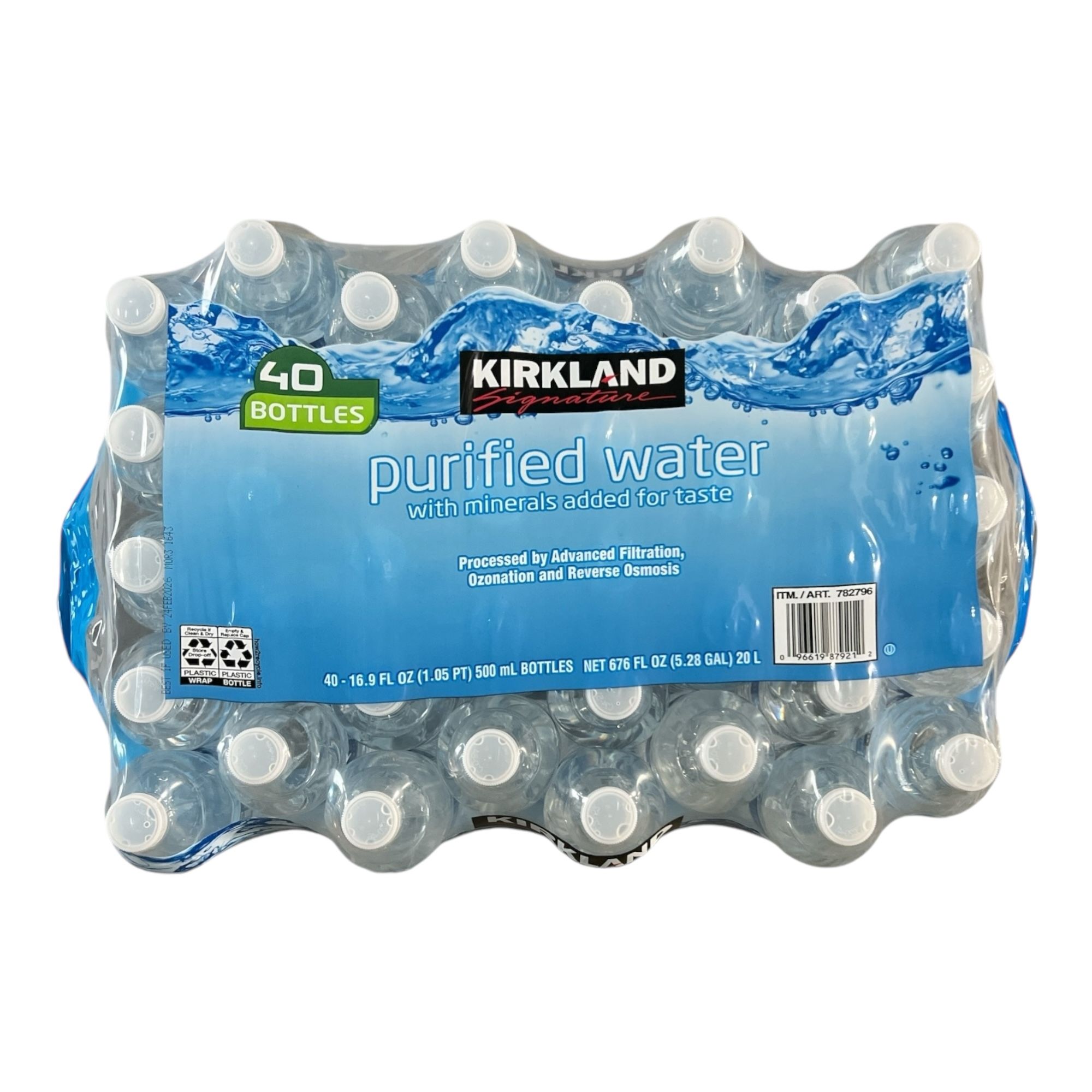 Water Bottle Case 40 Pack (Kirkland)