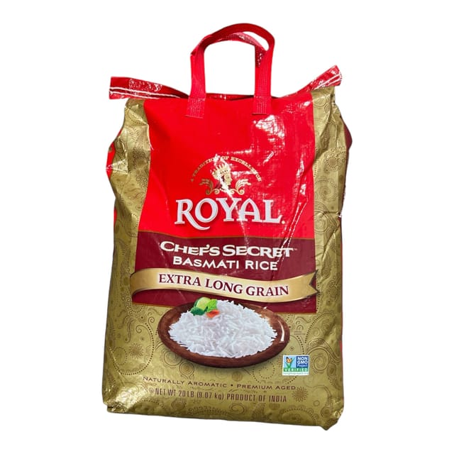 Royal Chef Secret Basmati Rice  9.1 KG (20 LB)