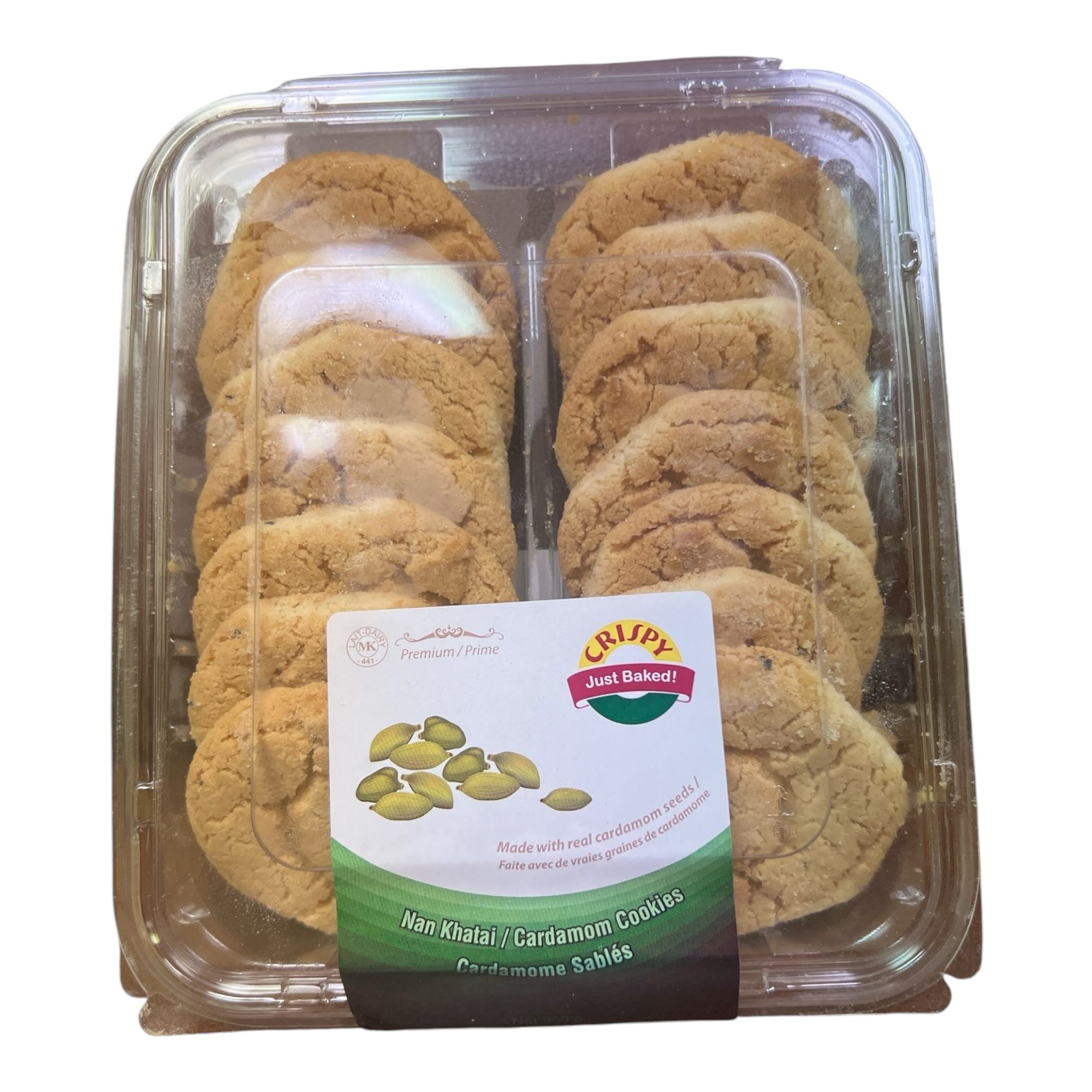 Crispy Nan Khatai (Cardamom Cookies) 350 GM  (12 OZ)