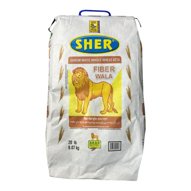 Sher 100% Atta Fiber 20 LB (9.08 KG)