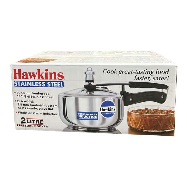 Hawkins Stainless Steel 2 LIT Pressure cooker