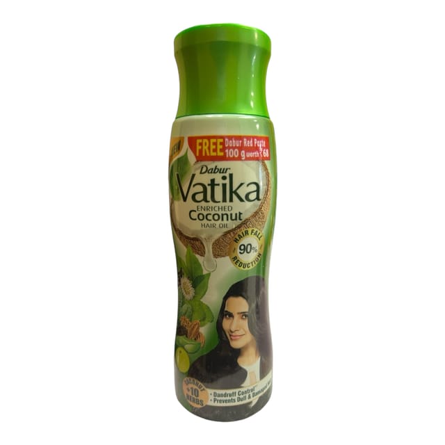 Vatika Enriched Coconut Hair Oil 100 GM ( Dandruff and Hairfall Control)