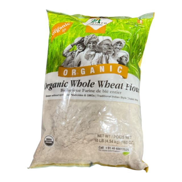 24M Organic Whole Wheat Atta 10 LB